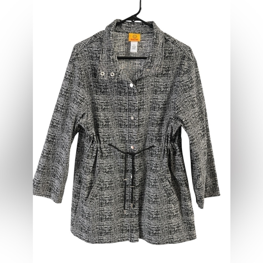 Ruby Rd black and white jacket